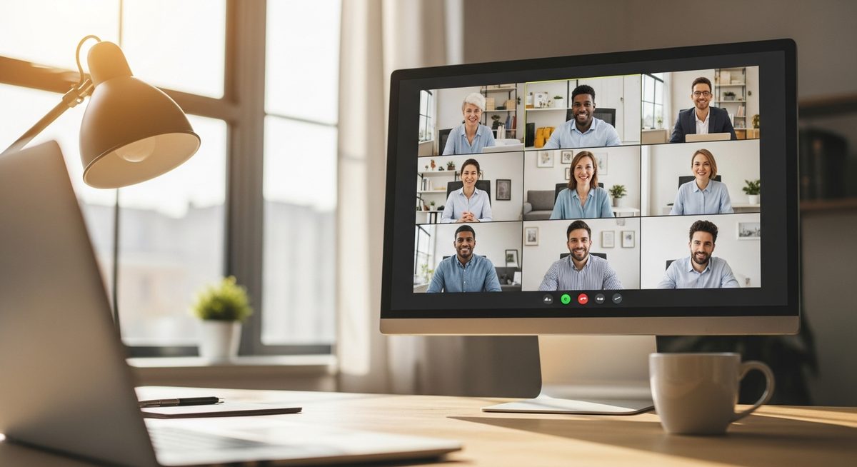 Virtual career development training session